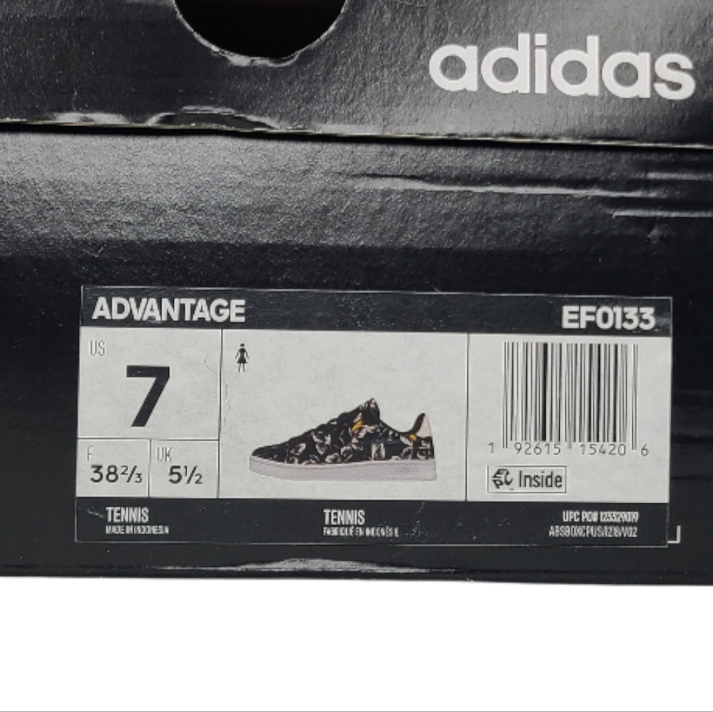 Adidas x Farm Rio Advantage Butterfly Sneakers EF0133 Size 7 NIB - Picture 12 of 14
